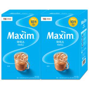 맥심 아이스커피믹스 110T+110T: 시원한 아이스커피 ~