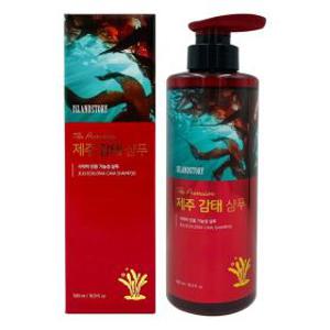 제주 NEW 감태샴푸 500ml 아일랜드스토리 식약처 기능성 탈모방지 식물성