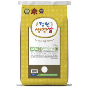 (신선집중) 농협 청원생명쌀 10kg 특등급 완전미(완전립96%) /  GAP저탄소인증쌀 / 알찬미 단일품종