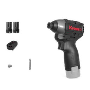 KRESS 크레스 KU203 전동 드라이버 임팩트 전동 공구 2.0배터리x2