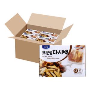 육수팩 멸치육수 다시팩 멸치육수팩 대형 30매 1박스 20개입