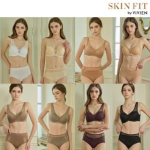 (현대Hmall)방송히트비비안 스킨핏 18차 빅사이즈 노와이어 풀커버 크로스핏 16종(95B/90C까지)