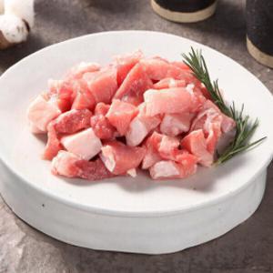 산들한돈 1등급이상 냉장 한돈 찌개거리 2kg(500gx4팩)