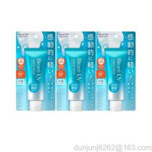 비오레 선크림 UV 아쿠아리치 워터리 에센스 70g x 3개