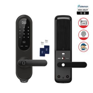 전국설치 게이트맨 GL-550M 핸들 지문인식도어락 1초잠김 카드키 번호키 -공식판매점-2026년 신제품