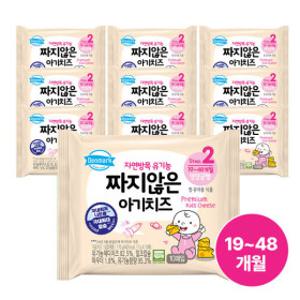 동원 덴마크 짜지않은 아기치즈 스텝2 170g(10매입) x 10개