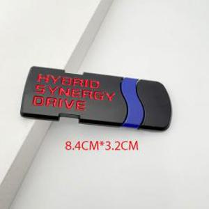 3D 메탈 하이브리드 자동차 리어 범퍼 트렁크 글자 배지 앞문 사이드 스티커 엠블럼 모든 버전 호환 가능