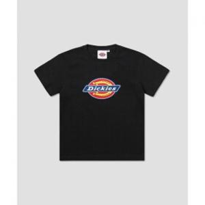 디키즈 DICKIES 슬림핏 트리 로고 티셔츠 Black DIKW261LRTS001BK 486173