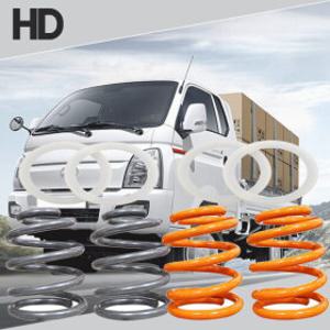 카필터24  포터2 봉고3 EV 1톤 보강 15mm 코일스프링+받침대 SET /화물차 하