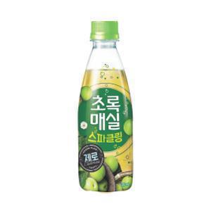초록매실 스파클링 제로 350ml 20개(유/무라벨 랜덤발송)