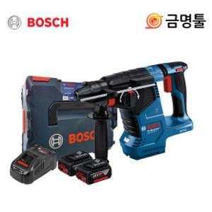 보쉬 GBH18V-24C 충전햄머드릴 18V 5.0AH BL모터 3모드 치즐기능 블루투스 로타리함마
