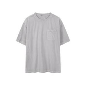 (더 비)(신세계센텀점)버커루 남녀공용 루즈핏 다잉 포켓 티셔츠_4colors (B262TS069P)