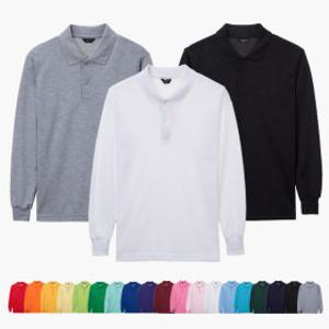 긴팔 30수 카라티셔츠 PK 에리티 단체티 단체복 인쇄 폴로셔츠 남녀공용
