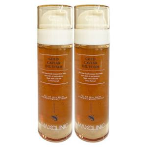 맥스클리닉 골드 캐비어 오일폼 클렌저 110ml 2개 / 써클