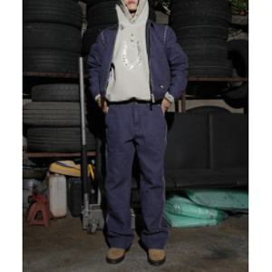 디키즈 X 떠그클럽 크로스 스티치 더블니 팬츠 Navy 면바지 와이드팬츠 TC24...