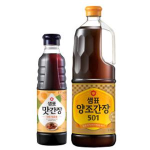 샘표 양조간장501 1.7L+맛간장 조림볶음용 500ml