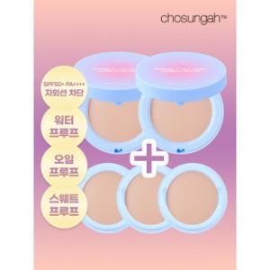 조성아 바운스업 팩트 울트라 동백에디션 1호 라이트베이지 (본품2개+리필3개)