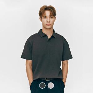 지오다노 015504 폰테 폴로 슬릿넥 반팔티