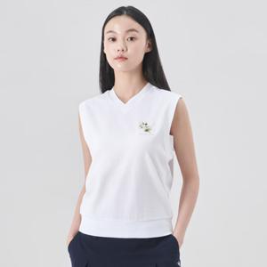 [백화점][캘러웨이] (CWTY24M614)여성 여름 V넥 슬리브리스 CWTY24M614