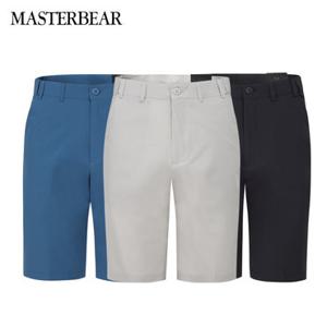 [무료배송]마스터베어 스트레치 남성 골프반바지 MB129