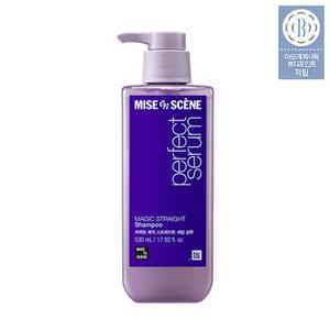 [최저가도전] 미쟝센 퍼펙트 매직스트레이트 세럼 샴푸 530ml, 1개