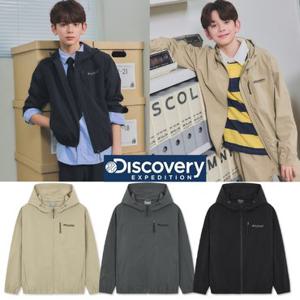[백화점]디스커버리키즈 [택가 129,000원] DKTR3A051 키즈 프레시벤트 우븐 트레이닝 후드자켓