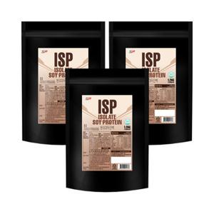 SP스포츠 ISP 식물성 단백질쉐이크 분리대두단백질 초코맛 1.2kg x 3개