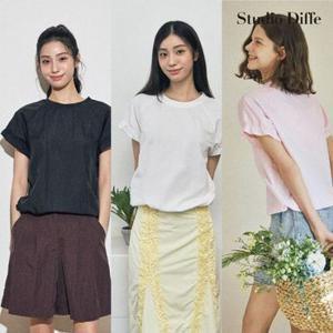 [TV상품]스튜디오디페 26SS 셔링 경량 블라우스 3종[런칭 가격 79,900원]