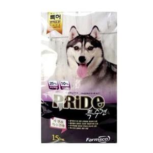 [JED] 강아지사료 특수견 고급단백질함유 골격 근육발달 높은비타민 15kg 변냄새감소