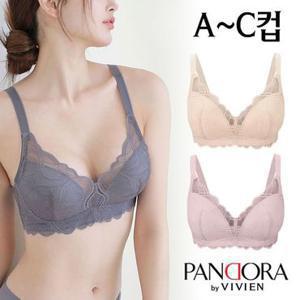 [비비안]A~C컵 풀레이스 노와이어 몰드브라1종(PBR7168)75A-90C