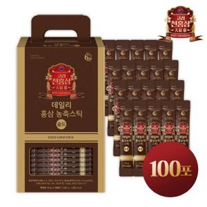 고려천홍삼 데일리 홍삼농축스틱골드 15g x 100포 선물세트[소비기한 27.01.01]