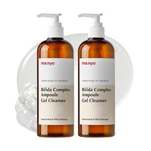 마녀공장 비피다 안티에이징 앰플 약산성 젤 폼 400ml x2 [정가 46,000원]