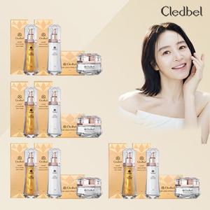 끌레드벨 럭셔리골드 풀기초세트(스킨+로션+크림) 4set