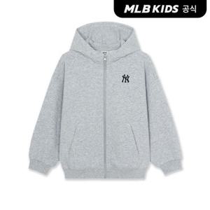 [MLB키즈 공식]26FW 스포티브 베이직 스몰로고 후드집업 7AHDB0364-50MGL
