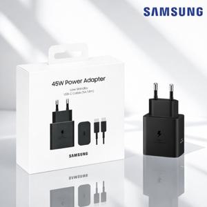 삼성전자 정품 C타입 45W 초고속 절전형 PD 충전기 PPS GaN 어댑터 고속 급속 CTOC 1.8m 케이블 포함 갤럭시 아이폰 호환 EP-T4511X N