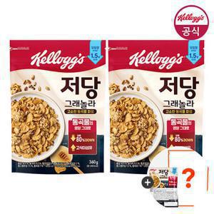 켈로그 시리얼 첵스초코 딸기크런치 350g x 2개 + 추가본품 증정
