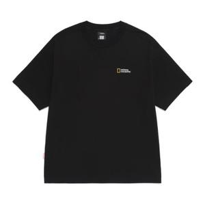 내셔널지오그래픽 N262UTS972 캐스터 그래픽 반팔 티셔츠 BLACK