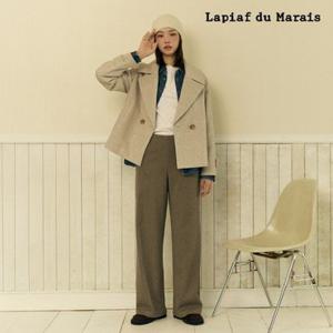 라삐아프 헤링본 팬츠 1종 브라운