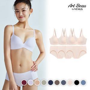 [비너스아르보] 부유방 보정 일체형 누디 브라팬티 3세트(SSET187)