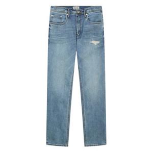 헤지스 남성 25SS SLIM 중청 워싱 스트레치 데미지 데님 HZPA5B254N2