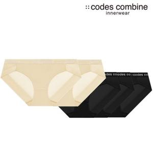 [백화점][코데즈컴바인이너웨어] 코데즈컴바인이너웨어 여성 데일리 햄팬티(CEWBP161)5팩 CEWBP161
