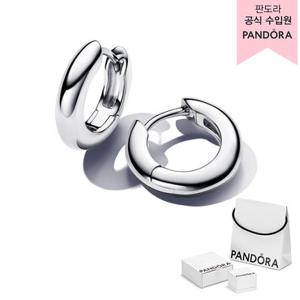 [백화점][판도라(주얼리)][백화점 보증서 제공]라운드 후프 이어링_293320C00