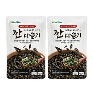 지니라이프 국내산 100% 깐다슬기 200g 2팩 가마솥에서 삶은 깊은맛 자연산 올갱이 생다슬기 다슬기살