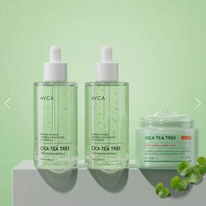 아브카 시카 티트리 진정 케어 세트 [앰플100ml 2개 + 크림100ml 1개]