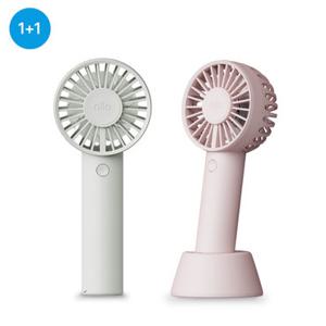 [2개] 알로코리아 듀얼팬2 휴대용 선풍기 미니 핸디 핸드 손선풍기 손풍기