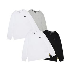 [내셔널지오그래픽 키즈] K265UPA910 스몰로고 2 PACK 긴팔 티셔츠 2종택1