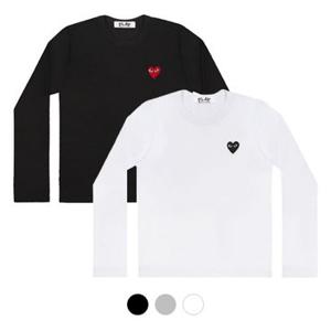 꼼데가르송 원포인트 긴팔티셔츠