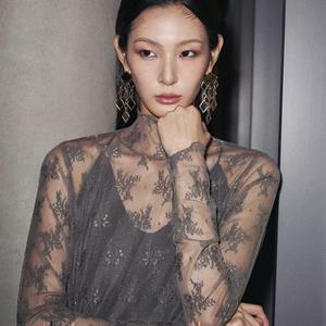 [TV상품]르네크루 26FW 레이스 시어 풀오버 3종