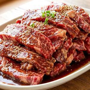 황제 양념 소갈비살 구이 대용량 1kg (5인분 구성)