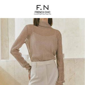 [에프엔] F.N 글리터 티블라우스+탑세트 G251